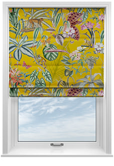 Barbados, Sunburst - Motorised Roman Blind